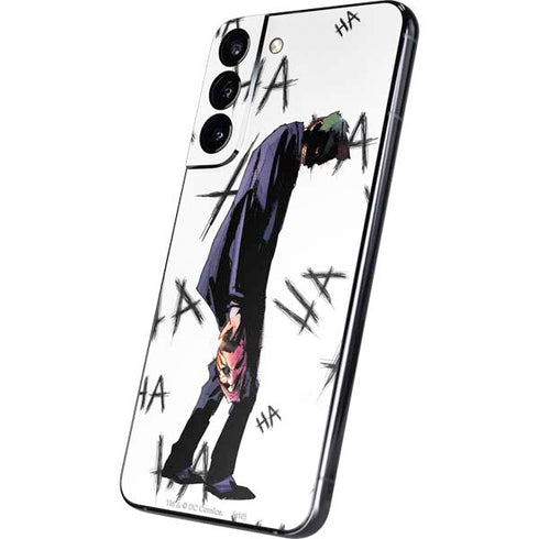 DC Comics The Joker HAHAHA Walking Galaxy S22 Plus Skin